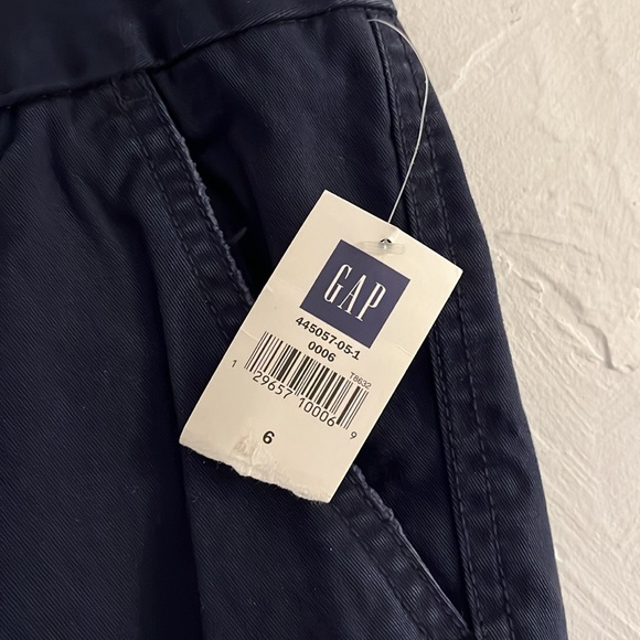 Gap Favorite Chino Cropped Pants, size 6, navy, NWT - Picture 9 of 12